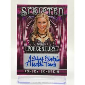 2025 Leaf Pop Cenutry Ashley Eckstein Pink Ice Auto 2/5 SSP Scripted Ahsoka Tano